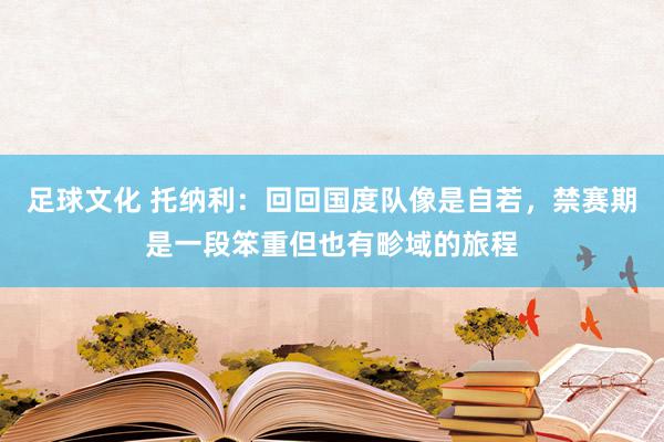 足球文化 托纳利：回回国度队像是自若，禁赛期是一段笨重但也有畛域的旅程