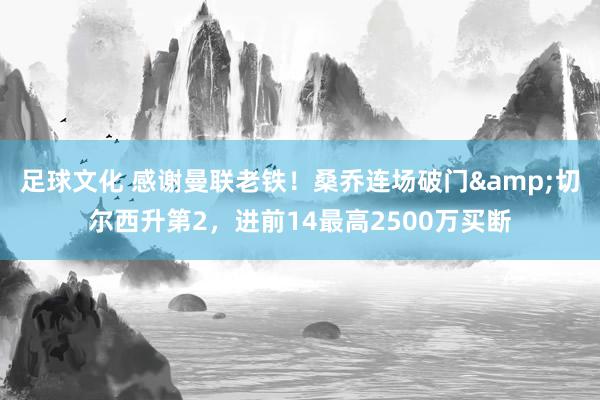 足球文化 感谢曼联老铁！桑乔连场破门&切尔西升第2，进前14最高2500万买断